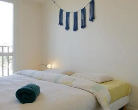 Διαμέρισμα Appartement Lumineux 4 Pers Vue Mer Parking Prive Proche Deauville
